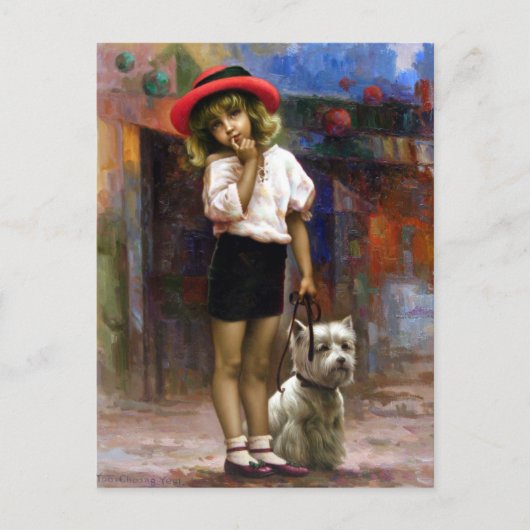 Melodie van de kleuren 1 (Walk) Briefkaart (Voorkant)