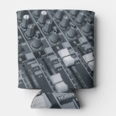 Melodische muziek mixer: geluid blending. blikjeskoeler (Achterkant)