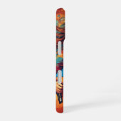 melodische wervelwind iPhone 16 hoesje (Rechterkant)