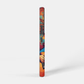 melodische wervelwind samsung galaxy hoesje (Rechterkant)