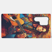 melodische wervelwind samsung galaxy hoesje (Achterkant horizontaal)