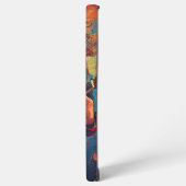 melodische wervelwind samsung galaxy hoesje (Linkerkant)