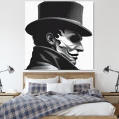 Melodrama Canvas Afdruk (Insitu (Slaapkamer))