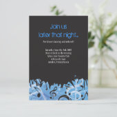 MELODY de la carte de Bat mitzvah du TORAH Bar (Debout devant)