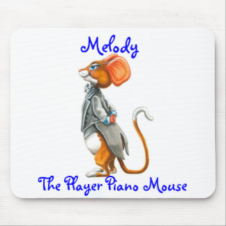 Melody, de speler Piano Mousepad Muismat