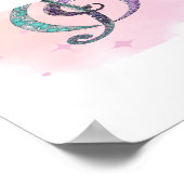 Melody in Line & Color treble clef poster (Hoek)