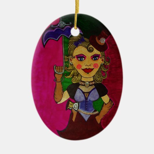 "Melody" Keramisch Ornament (Voorkant)