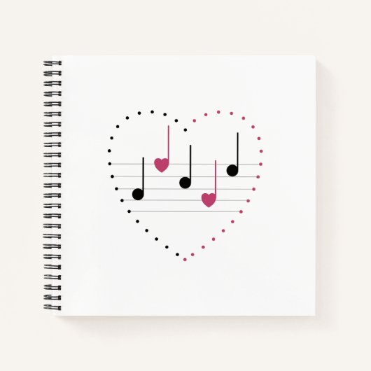Melody of Love Notitieboek (Voorkant)