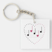 Melody of Love Sleutelhanger (Voorkant)