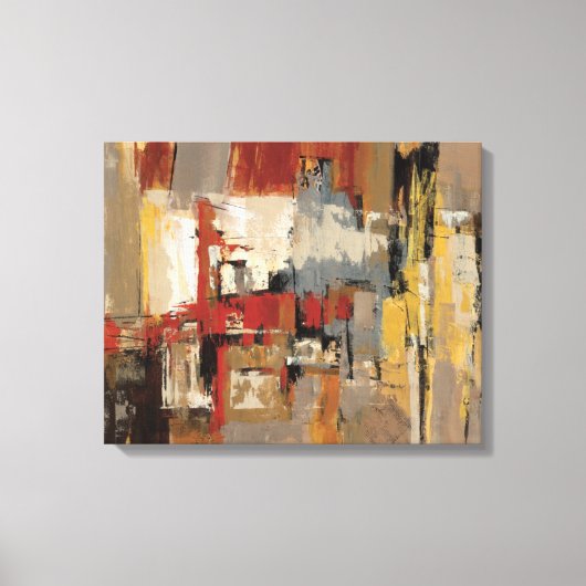 Melody voor Guitar en Sax Canvas Afdruk (Voorkant)