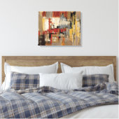 Melody voor Guitar en Sax Canvas Afdruk (Insitu (Slaapkamer))