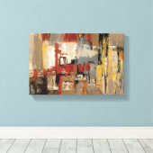 Melody voor Guitar en Sax Canvas Afdruk (Insitu (Houten vloer))