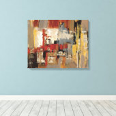 Melody voor Guitar en Sax Canvas Afdruk (Insitu (Houten vloer))