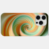 Meloen en Perzik kleuren spiralen Case-Mate iPhone Case (Achterkant (horizontaal))