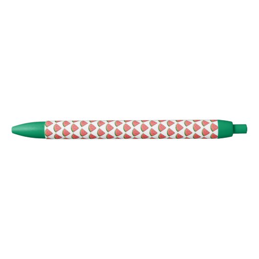 Meloen Schijf Fruit Cartoon Patroon Pen (Voorkant)