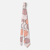Melon Balls Design Monochrome Stropdas (Achterkant)