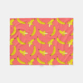 Melon Bananas Fleece Deken (Voorkant (Horizontaal))