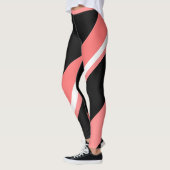 Melon Black Color block Leggings femmes (Gauche)