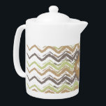 Melon Brandy Scribble ZigZag Motif<br><div class="desc">Nous célébrons les nouvelles tendances colorées 2013 dans ce motif de zigzag de chevron griffé - en utilisant les couleurs de la nouvelle PALETTE COULEUR 2013 - Cette couleur prend son envol des inspirations culinaires, combinant des couleurs épicées avec des teintes plus fraîches. L'effet est réconfortant mais inclut toujours des...</div>
