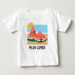 Melon Climber baby T-shirt