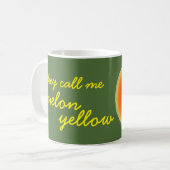 Melon de Mug Boomer Humoristique - jaune melon (Devant gauche)