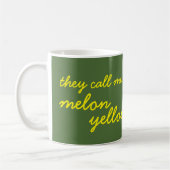 Melon de Mug Boomer Humoristique - jaune melon (Gauche)