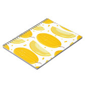 Melon Doodle Fruit ontwerp Notitieboek (Linkerzijde)