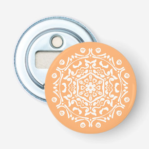 Melon Mandala Button Flesopener