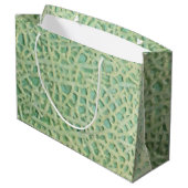 Melon Pattern Large Cadeautasje (Achterkant Gekanteld)