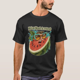 Melon Stemming Activerend Grappig Watermeloen Gezi T-shirt