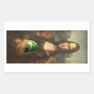 Melona Lisa Rechthoekige Sticker