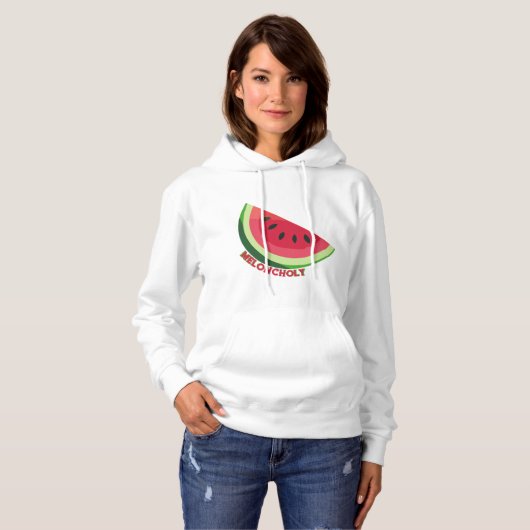 Meloncholie Hoodie (Voorkant volledig)