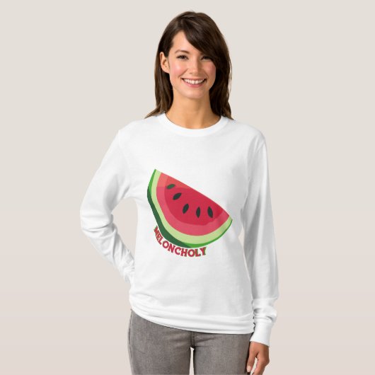 Meloncholie T-shirt (Voorkant volledig)