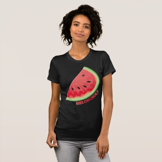 Meloncholie T-shirt (Voorkant volledig)