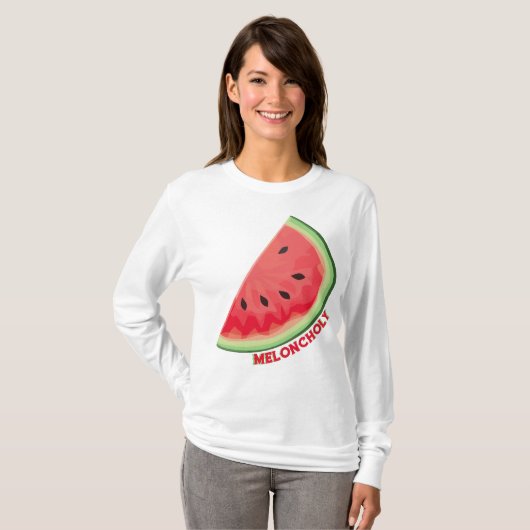 Meloncholie T-shirt (Voorkant volledig)
