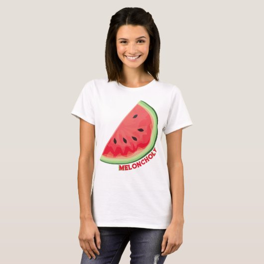 Meloncholie T-shirt (Voorkant volledig)