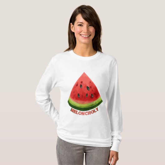 Meloncholie T-shirt (Voorkant volledig)