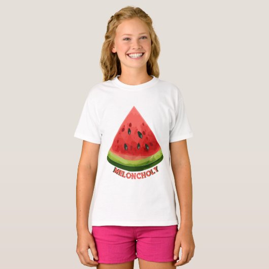 Meloncholie T-shirt (Voorkant volledig)