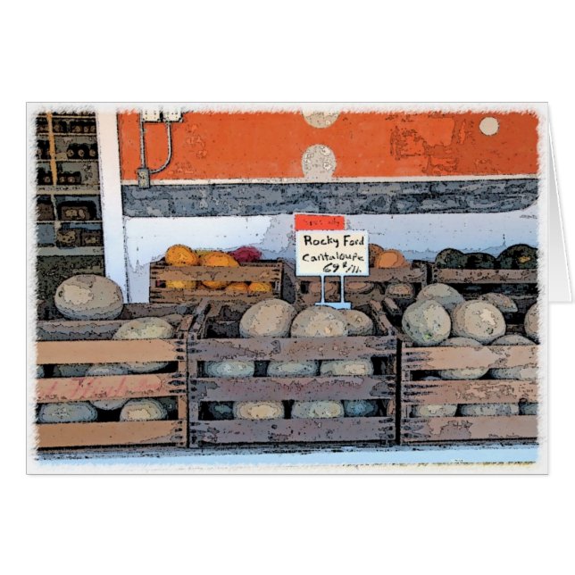 Melons rocheux de Ford (Devant horizontal)