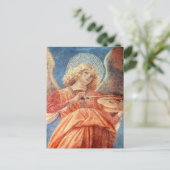 Melozzo da Forli - Engel met viooltje Briefkaart (Staand voorkant)