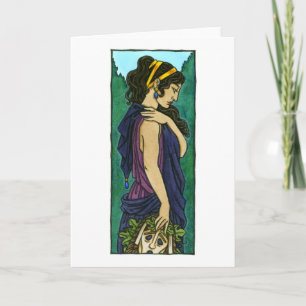 Melpomeen-Wenskaart Kaart