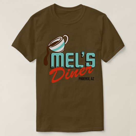Mels Diner T-shirt (Design voorkant)