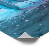 MELT: een Abstracte 3D-typografie Poster (Hoek)