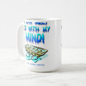 Melt Ice With My Mind Funny Mug Koffiemok (Voorkant links)