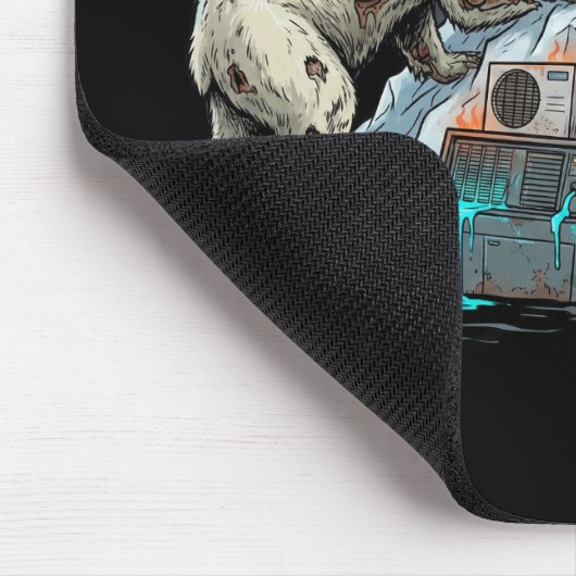 Meltdown Imminent – Climate Collapse Polar Bear Muismat (Hoek)