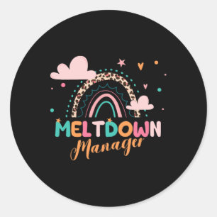 Meltdown Manager na schooldagverblijf Chi Ronde Sticker