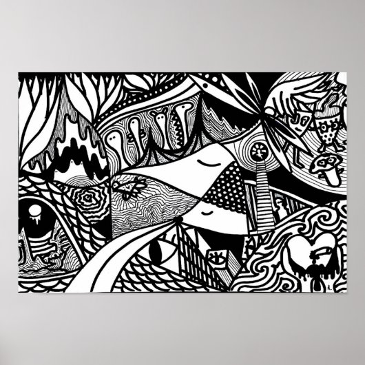 "MELTDOWN"-Poster Poster (Voorkant)