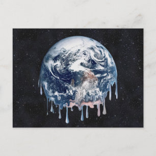 Meltdown (volledige universum-achtergrond) briefkaart