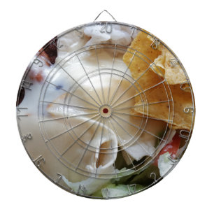 Melted Cheese Nacho Funny Food Dartbord