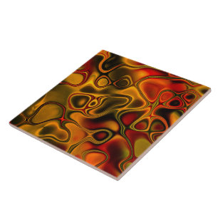 Melted Chocolate Tile Tegeltje